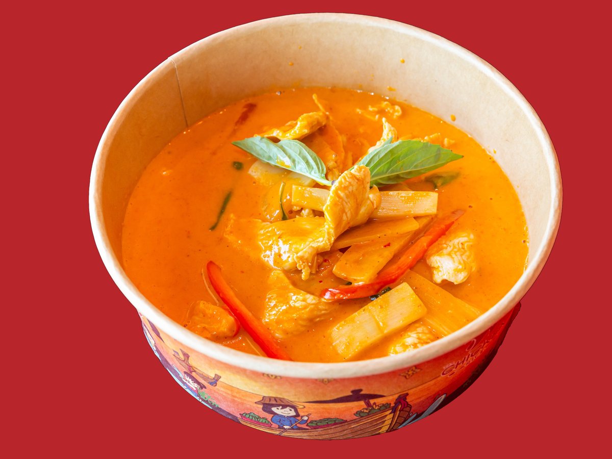 Fresh Thai ingredients prepped for service