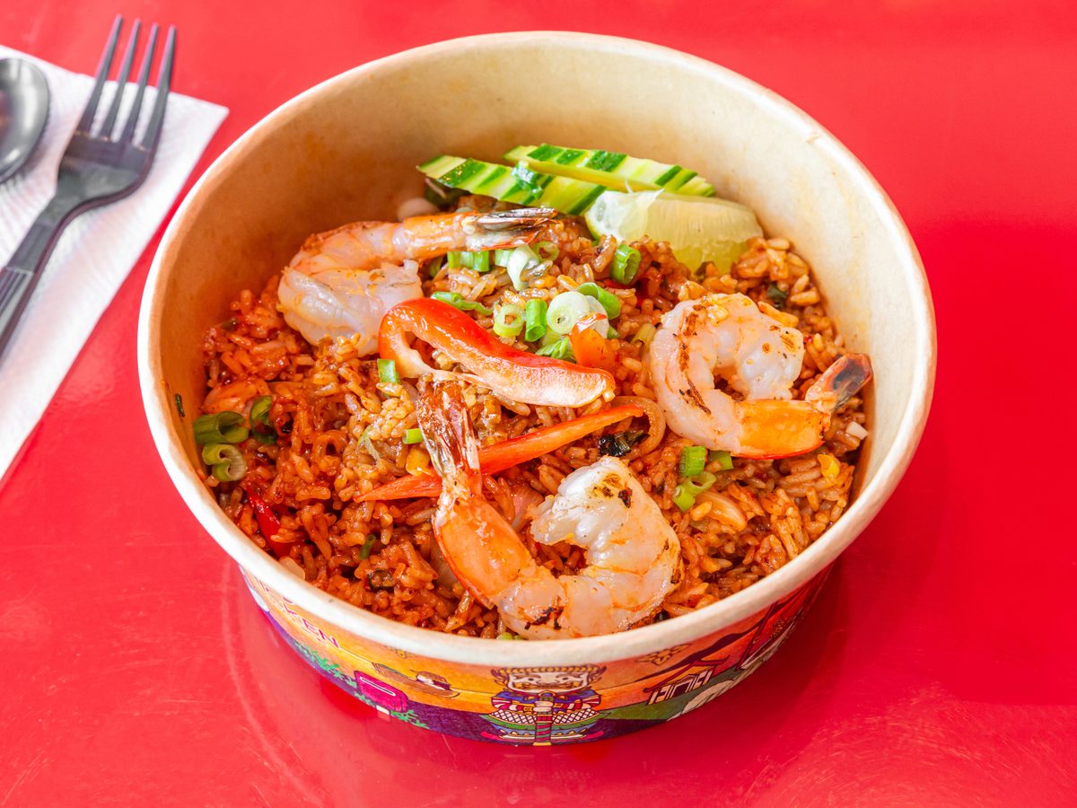 Thai street food detail